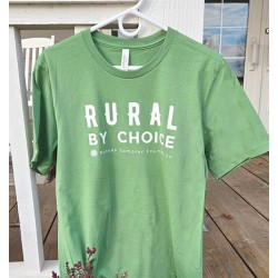 Rural By Choice-T-shirt-Leaf